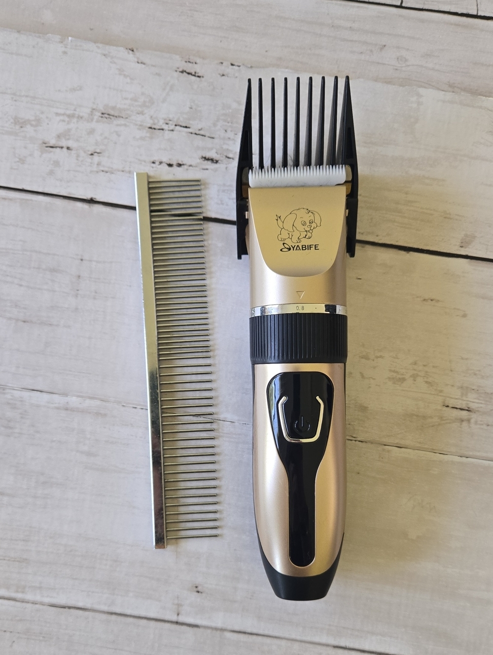 Kemei Hair Clipper Gold & Black NWT
